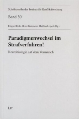 Kniha Paradigmenwechsel im Strafverfahren! Irmgard Rode