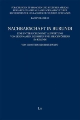 Książka Nachbarschaft in Burundi Domitien Ndihokubwayo