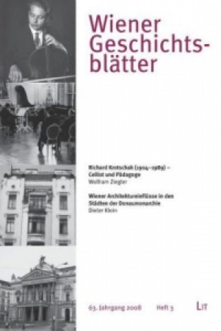 Kniha Wiener Geschichtsblätter 3/2008 Klaralinda Ma-Kircher