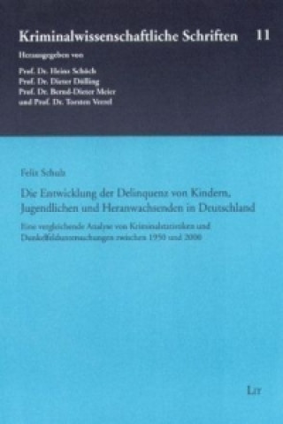 Book Die Entwicklung der Delinquenz von Kindern, Jugendlichen und Heranwachsenden in Deutschland Felix Schulz