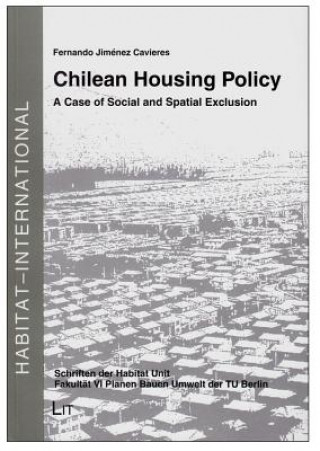 Buch Chilean Housing Policy Fernando Jimenéz Cavieres