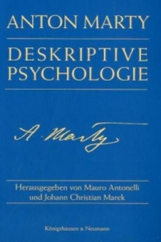 Kniha Deskriptive Psychologie Mauro Antonelli