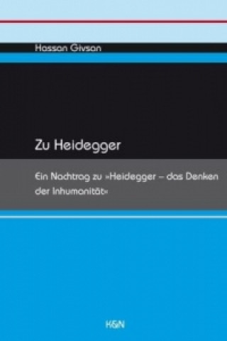 Книга Zu Heidegger Hassan Givsan