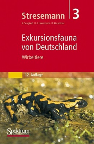Kniha Wirbeltiere Konrad Senglaub