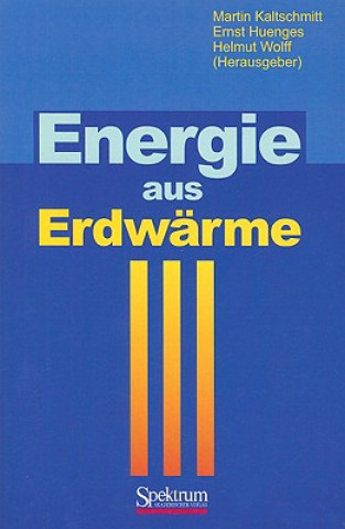 Könyv Energie Aus Erdw rme Martin Kaltschmitt
