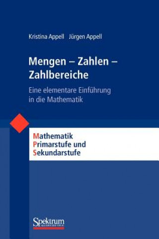 Книга Mengen - Zahlen - Zahlbereiche Jürgen Appell