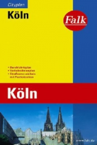Materiale tipărite Falk Cityplan Köln 1:23.000 