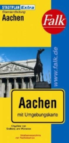Nyomtatványok Falk Stadtplan Extra Aachen 1:19.500 