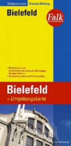 Tiskanica Falk Stadtplan Extra Bielefeld 1:20.000 