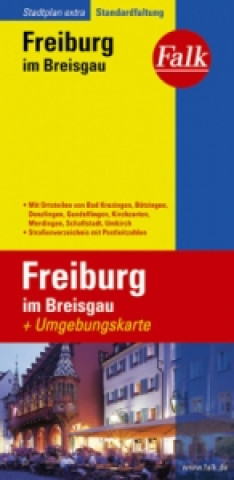 Materiale tipărite Falk Stadtplan Extra Freiburg 1:17.500 