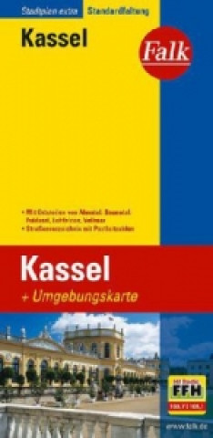 Prasa Falk Stadtplan Extra Kassel 1:17.500 