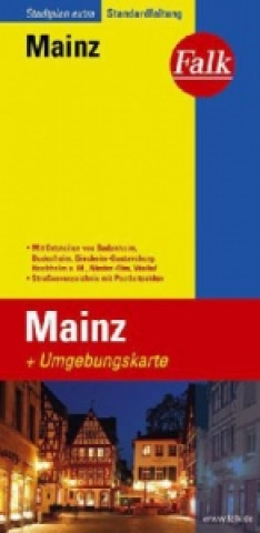 Nyomtatványok Falk Stadtplan Extra Mainz 1:17.500 