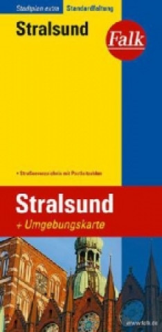 Prasa Falk Stadtplan Extra Stralsund 1:17.500 