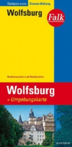 Tlačovina Falk Stadtplan Extra Wolfsburg 1:21.000 