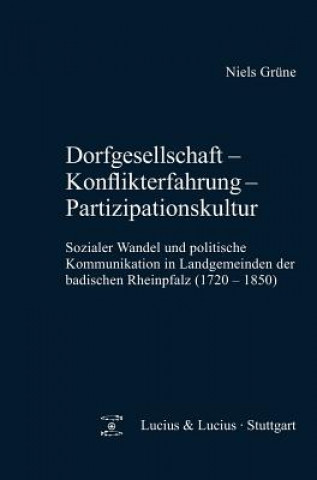 Könyv Dorfgesellschaft - Konflikterfahrung - Partizipationskultur Niels Grüne