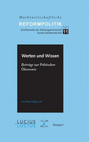 Βιβλίο Werten Und Wissen Hans Willgerodt