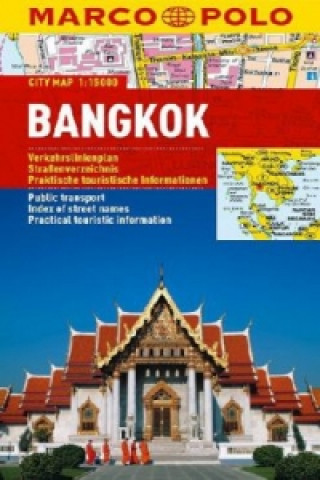 Tlačovina MARCO POLO Cityplan Bangkok 1:15.000 