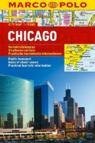 Materiale tipărite Marco Polo Citymap Chicago neuvedený autor