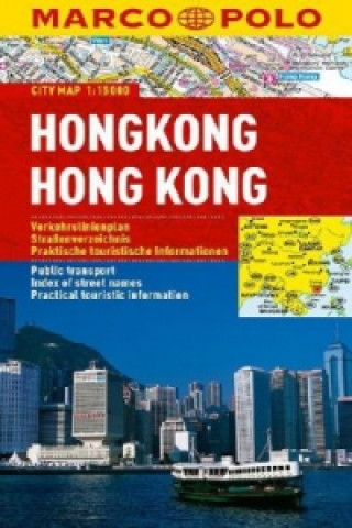 Tlačovina Marco Polo Citymap Hongkong. Hong Kong neuvedený autor