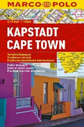 Materiale tipărite Marco Polo Citymap Kapstadt. Cape Town 