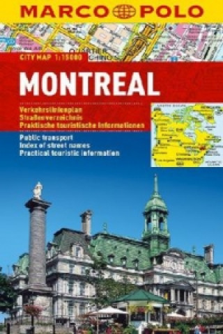 Tiskovina Marco Polo Citymap Montreal 