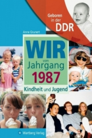 Kniha Geboren in der DDR - Wir vom Jahrgang 1987 - Kindheit und Jugend Anne Grunert