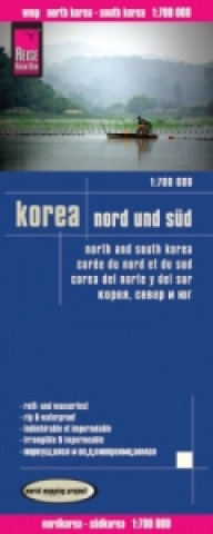 Tlačovina Korea, Nord und Süd. North and South Korea. Corée du nord et du sud; Corea del norte  y del sur 