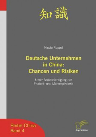 Libro Deutsche Unternehmen in China Nicole Ruppel