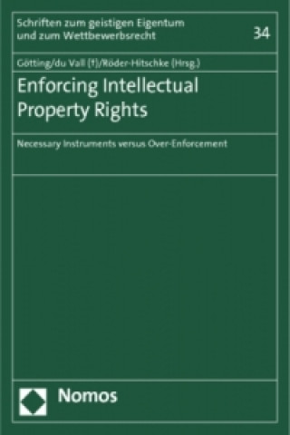 Knjiga Enforcing Intellectual Property Rights Horst-Peter Götting