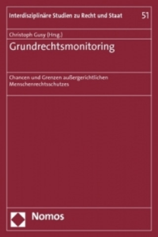 Kniha Grundrechtsmonitoring Christoph Gusy