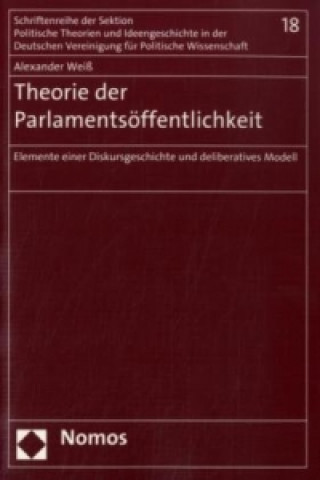 Книга Theorie der Parlamentsöffentlichkeit Alexander Weiß