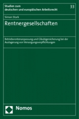 Book Rentnergesellschaften Simon Stark