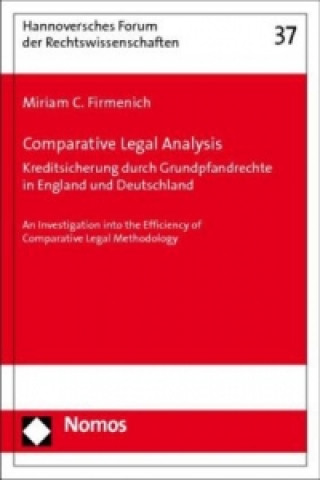 Könyv Comparative Legal Analysis Miriam C. Firmenich