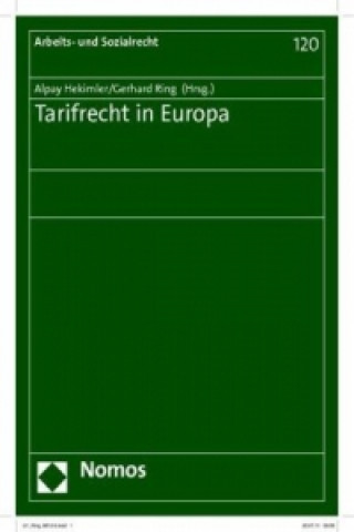 Kniha Tarifrecht in Europa Alpay Hekimler