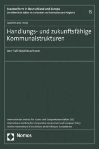 Knjiga Handlungs- und zukunftsfähige Kommunalstrukturen Joachim Jens Hesse