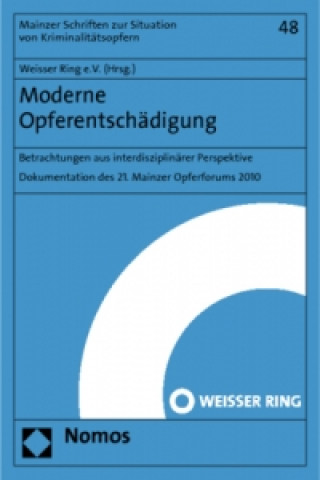 Kniha Moderne Opferentschädigung eisser Ring e.V.