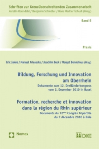 Carte Bildung, Forschung und Innovation am Oberrhein. Formation, recherche et innovation dans la région du Rhin supérieur Eric Jakob