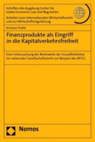 Kniha Finanzprodukte als Eingriff in die Kapitalverkehrsfreiheit Kristian Puhle