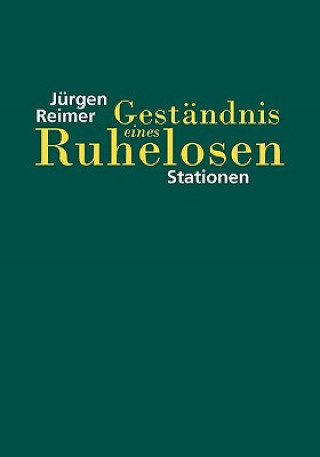 Book Gestandnis eines Ruhelosen Jürgen Reimer