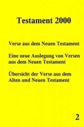 Könyv Testament 2000 - Band 2 Peter Norman
