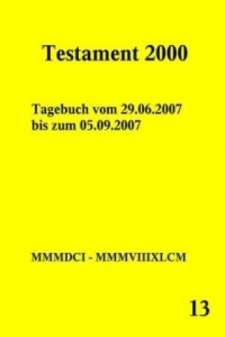 Libro Testament 2000 Band 13 Peter Norman