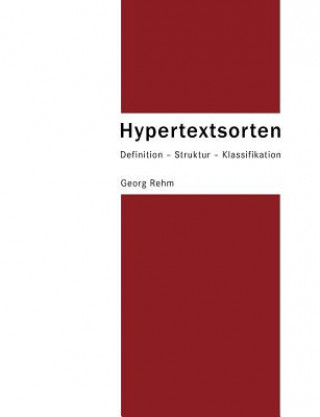 Kniha Hypertextsorten Georg Rehm