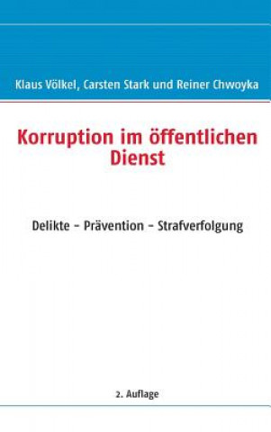 Buch Korruption Im Offentlichen Dienst Klaus Völkel