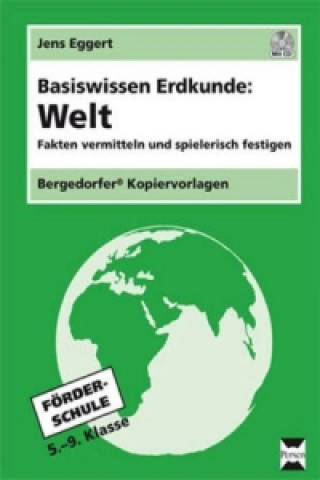 Carte Basiswissen Erdkunde: Welt, m. 1 CD-ROM Jens Eggert