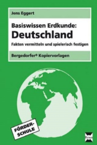 Carte Basiswissen Erdkunde: Deutschland, m. 1 CD-ROM Jens Eggert