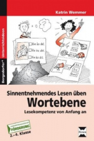 Książka Sinnentnehmendes Lesen üben: Wortebene Katrin Wemmer