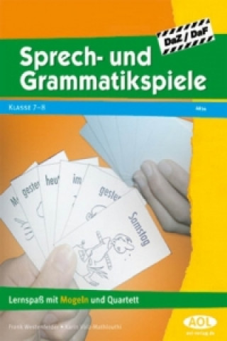 Kniha Sprech- und Grammatikspiele, DaF/DaZ Frank Westenfelder