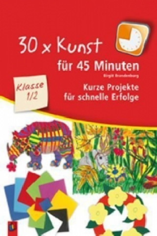 Kniha 30 x Kunst für 45 Minuten, Klasse 1/2 Birgit Brandenburg