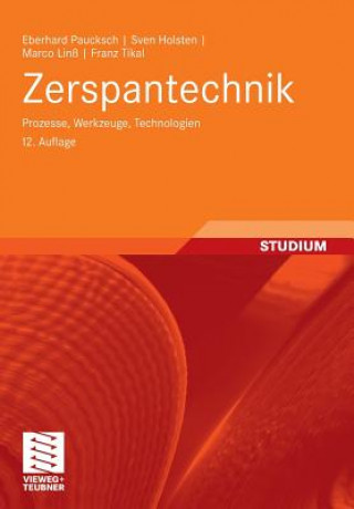 Kniha Zerspantechnik Eberhard Paucksch