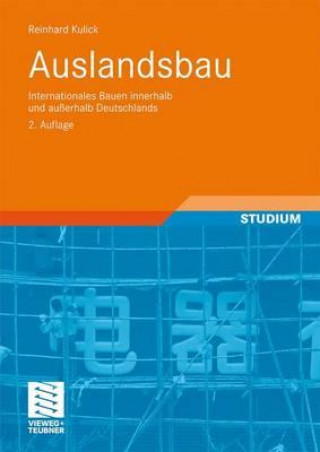 Kniha Auslandsbau Reinhard Kulick
